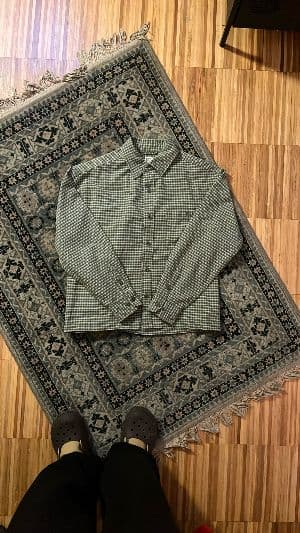photo labelled button-up shirt, misread as jacket